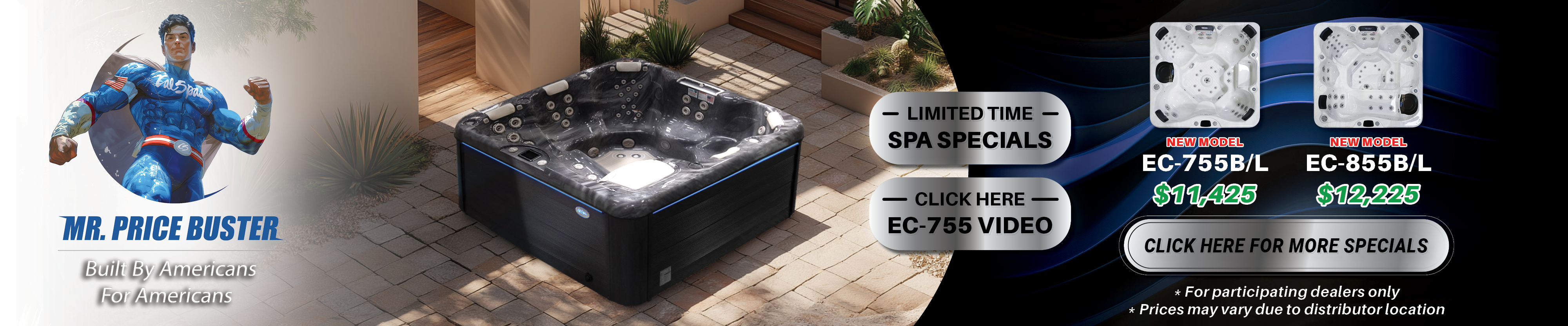 Calspas hot tub being used in a family setting - Waltham